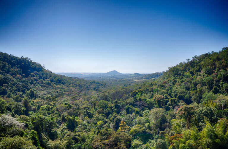 View from a Hill in Paraguay