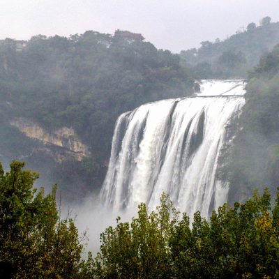 Huangguoshu Waterfall in Guizhou, China, is one of the world's most famous waterfalls.