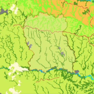Land use in El Porvenir area in the period 2000-2002 (SIPRA)