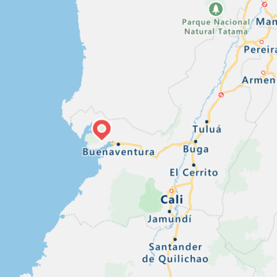 Map1-Valle del Cauca, Colombia